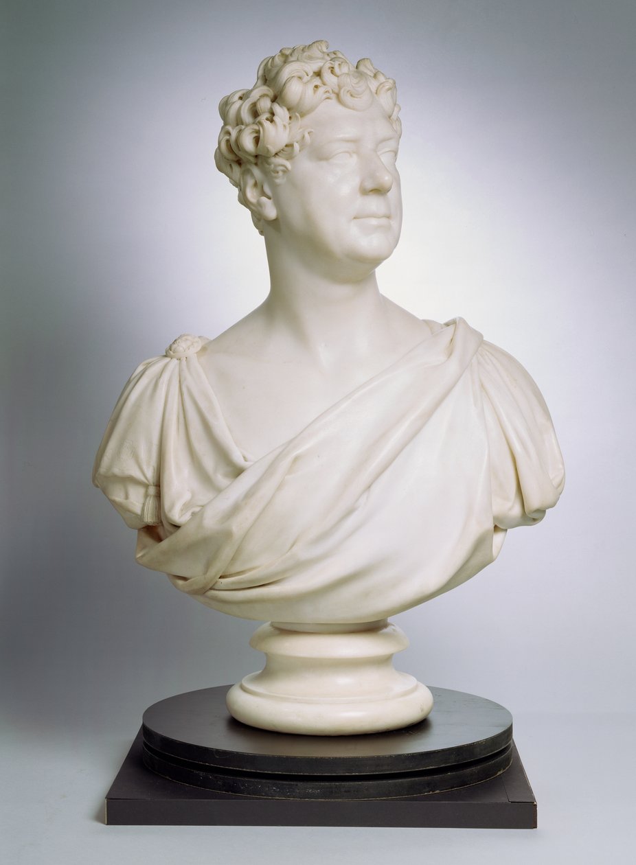 Jerzy IV (1762-1830) 1827 (marmur) autorstwa Francis Legatt Chantrey