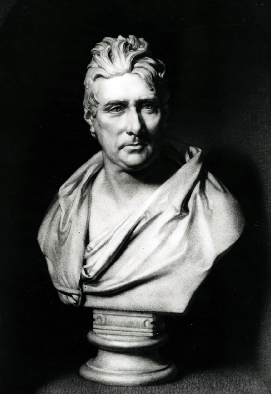 John Rennie, grafika wykonana przez SW Reynoldsa, 1796 (mezzotinta) autorstwa Francis Legatt Chantrey
