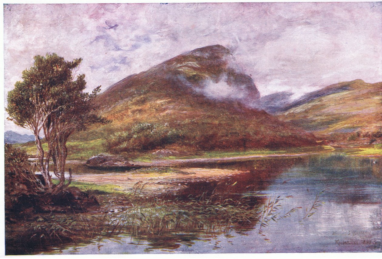 Orle Gniazdo, Killarney, z książki Peeps at Many Lands: Irlandia wydana przez Adams & Charles, 1909 autorstwa Francis S. Walker