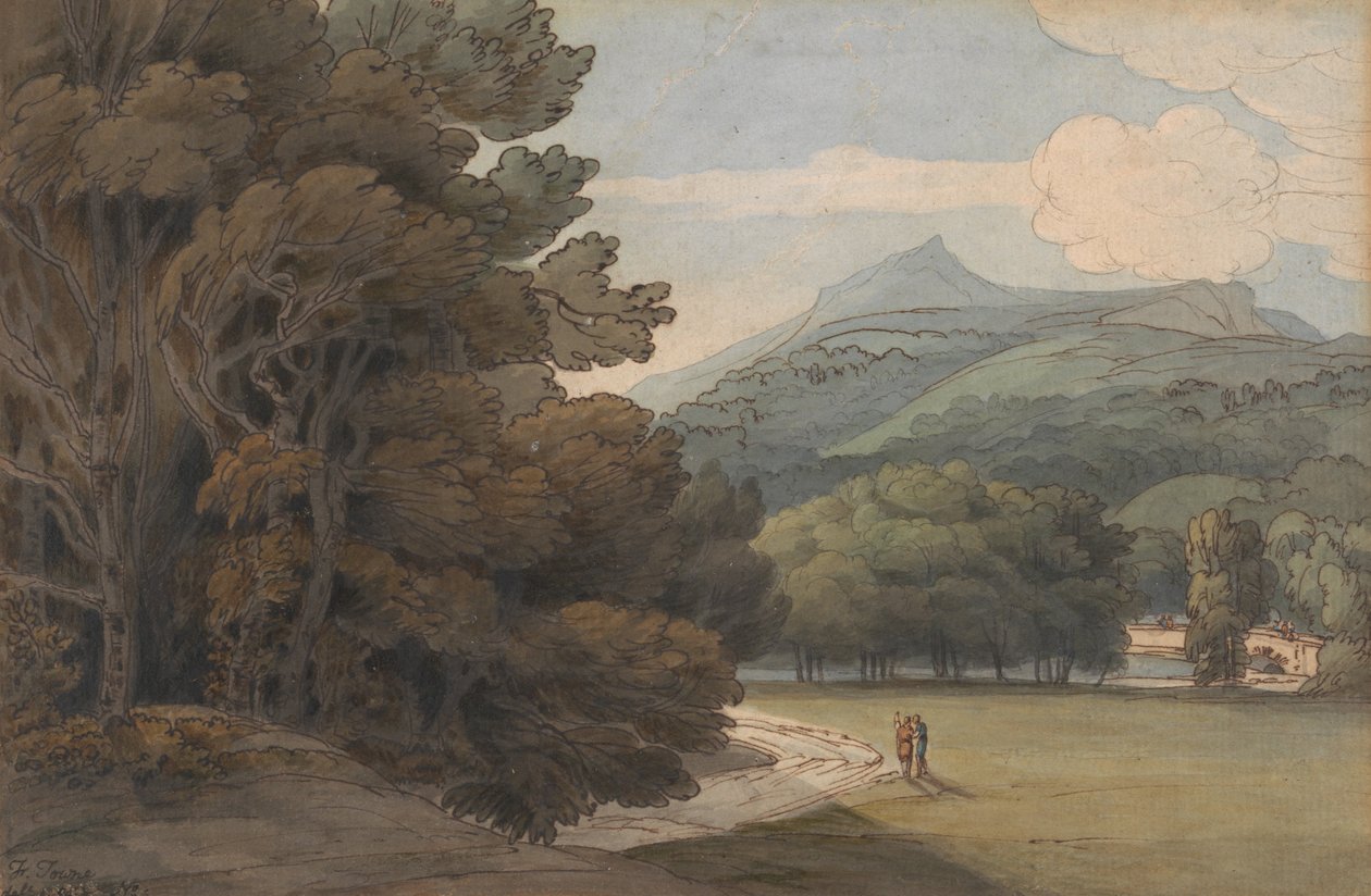 W pobliżu Ambleside autorstwa Francis Towne