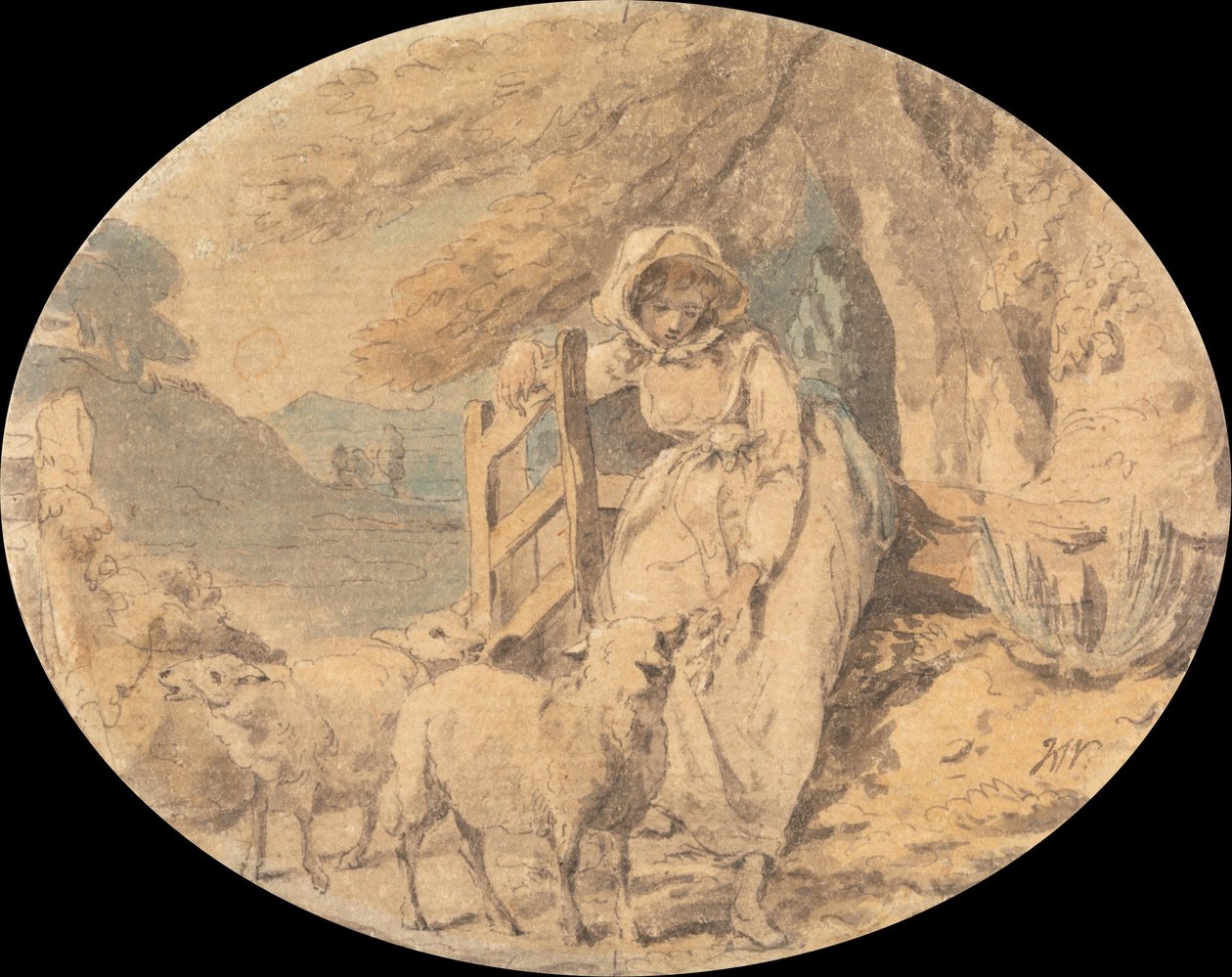 Adelaida autorstwa Francis Wheatley