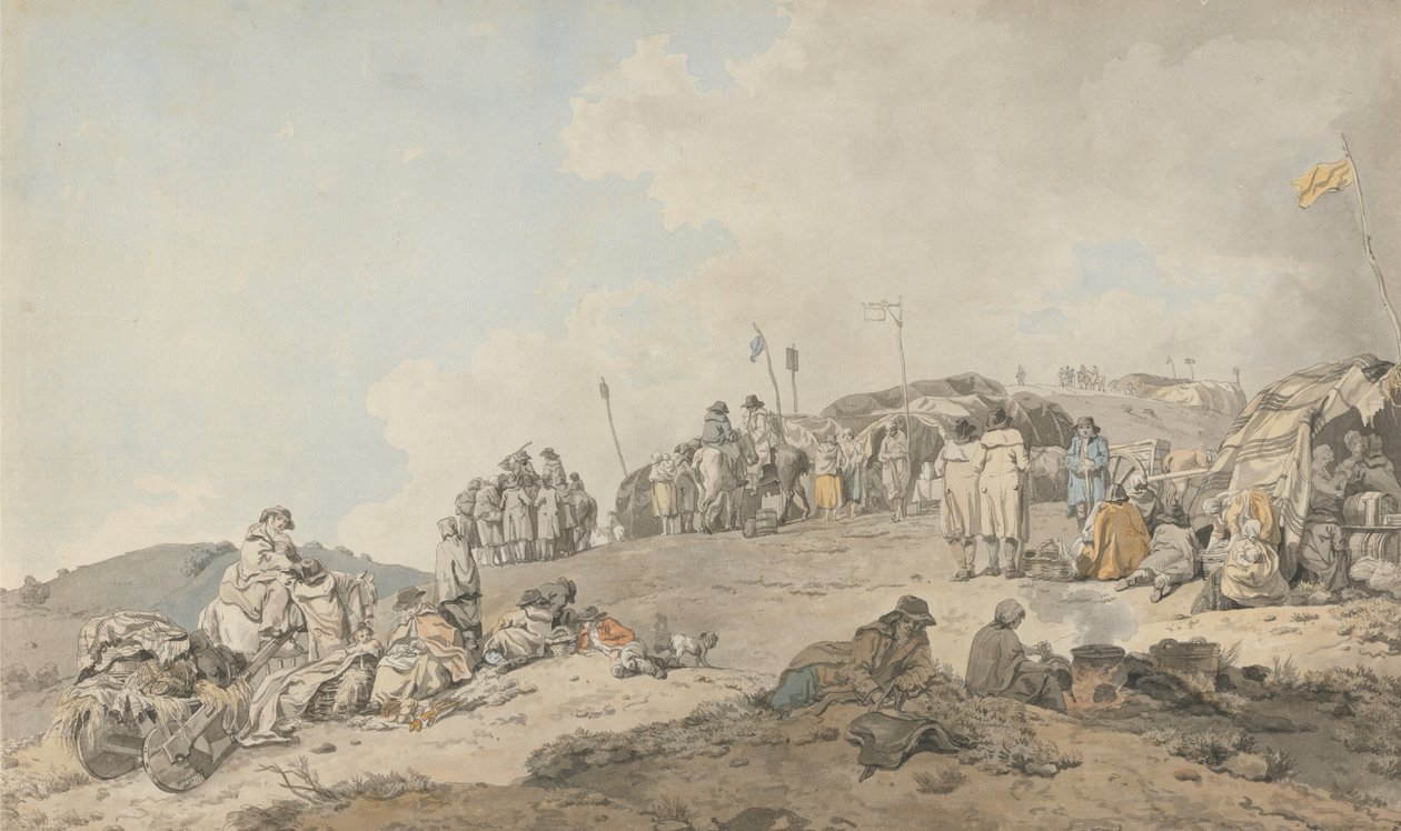 Targi Donnybrook, 1782 autorstwa Francis Wheatley