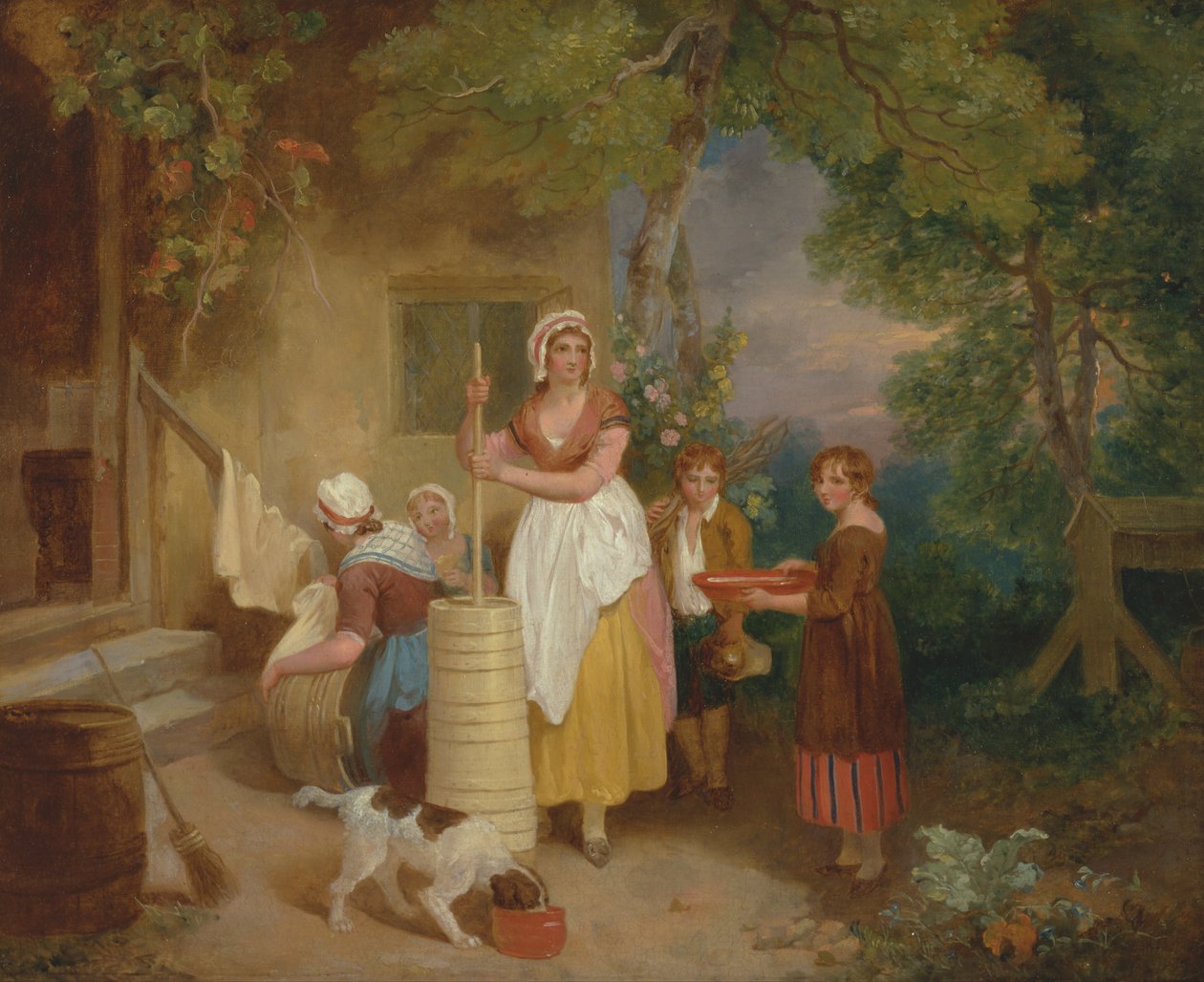 Poranek autorstwa Francis Wheatley