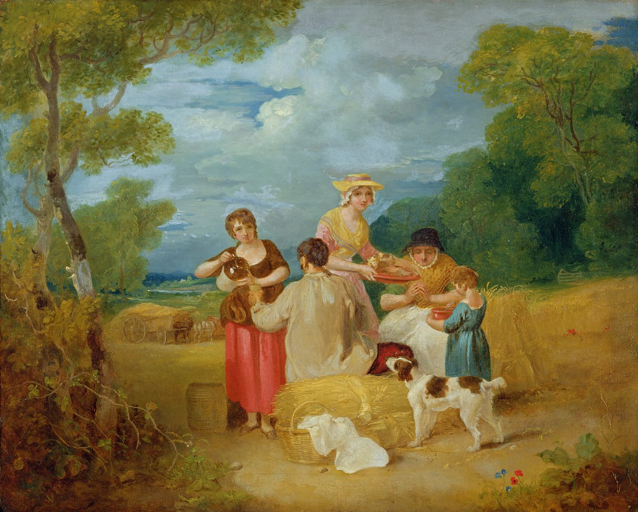 południe, 1799 autorstwa Francis Wheatley
