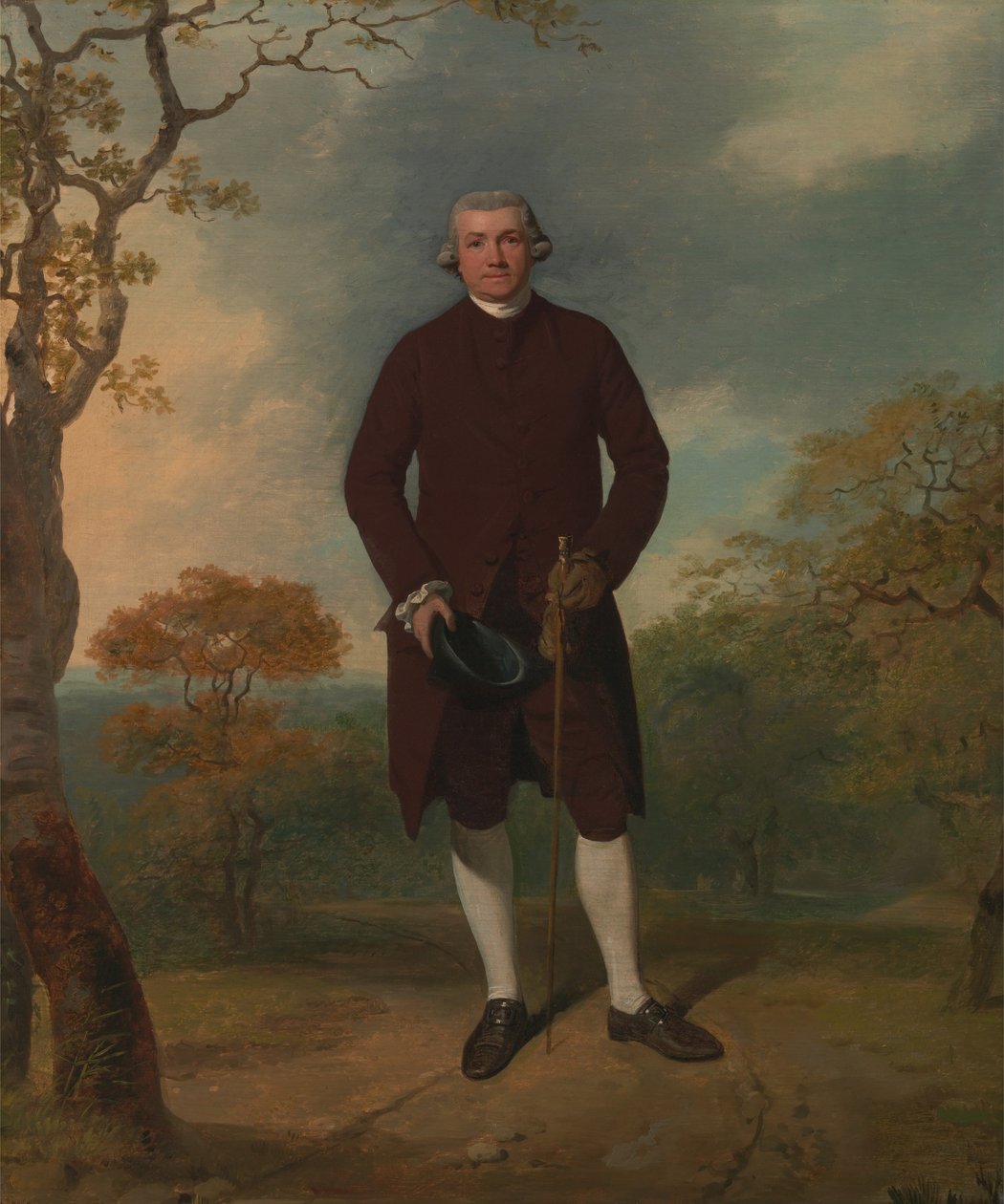 Portret mężczyzny, zwanego George Basil Woodd autorstwa Francis Wheatley