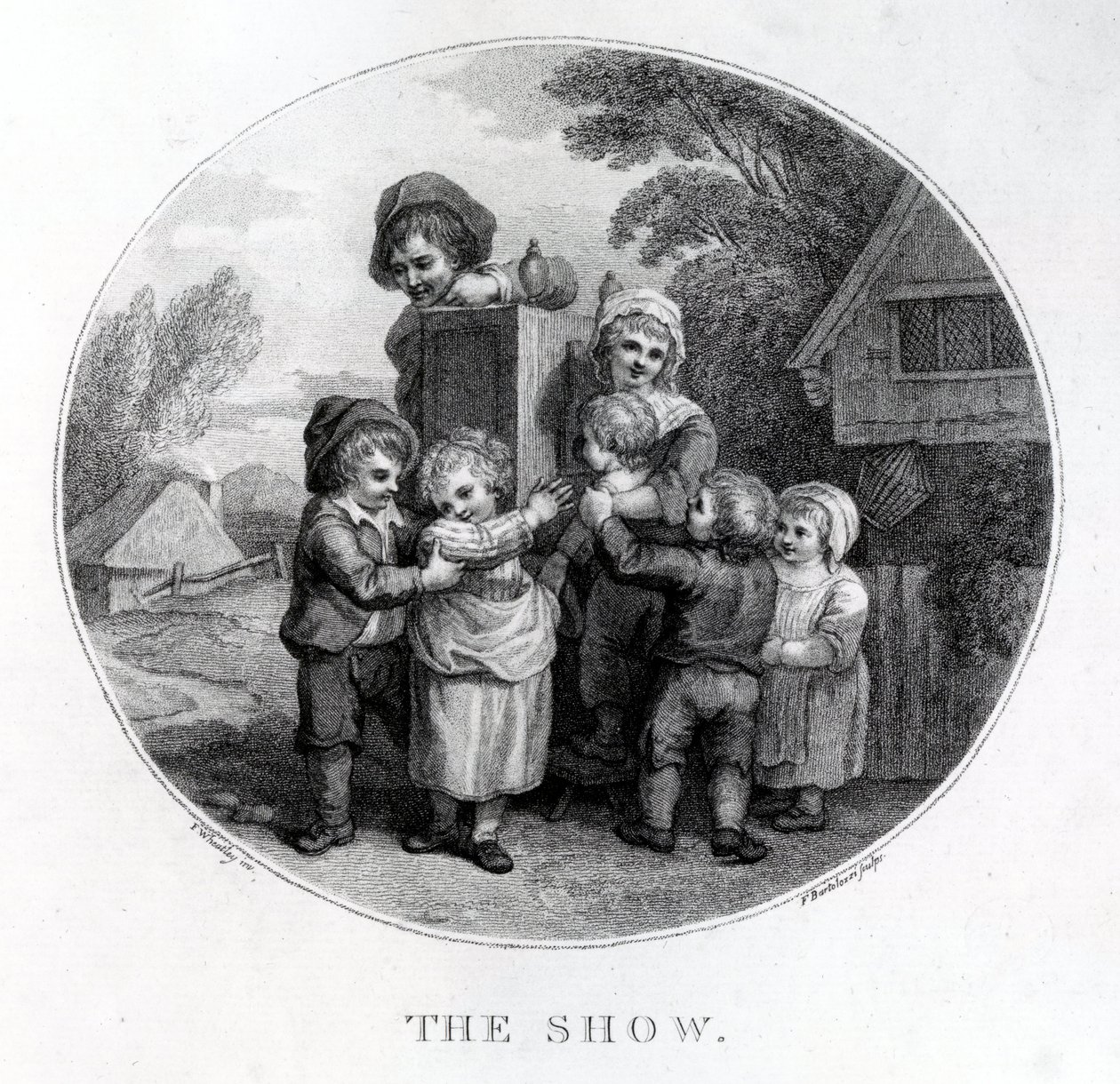 Peep Show, 1789 autorstwa Francis Wheatley