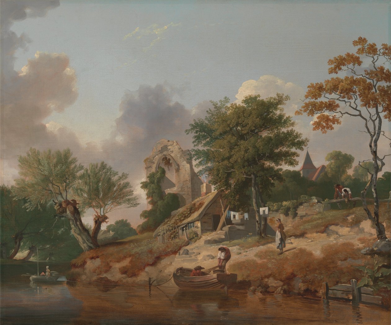 Zobacz na Medway autorstwa Francis Wheatley