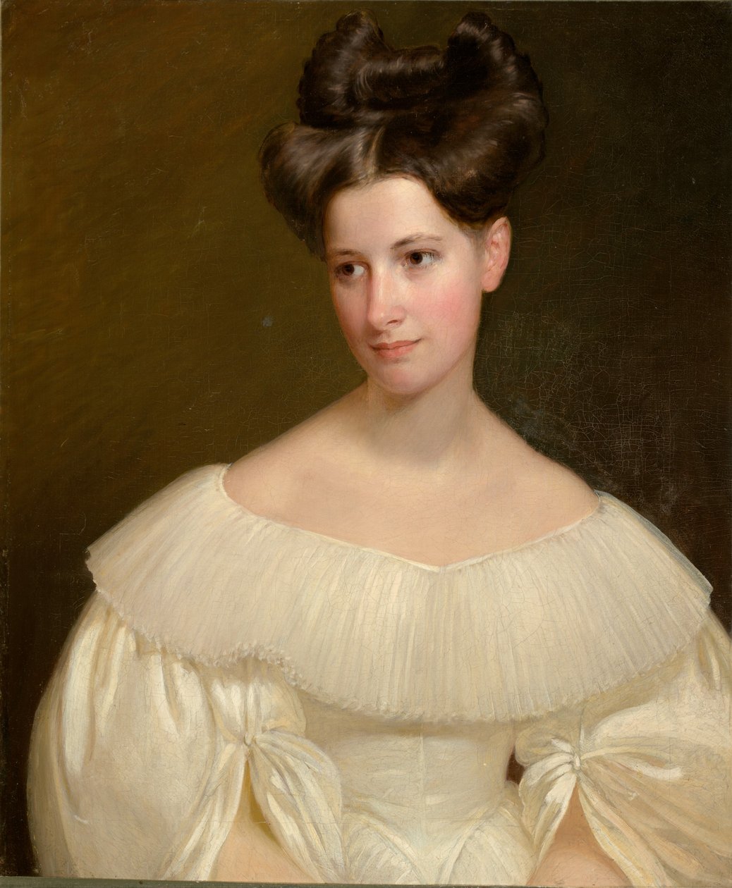 Mary Crowninshield Silsbee Sparks (pani Jared Sparks) (1809-1887) autorstwa Francis Alexander