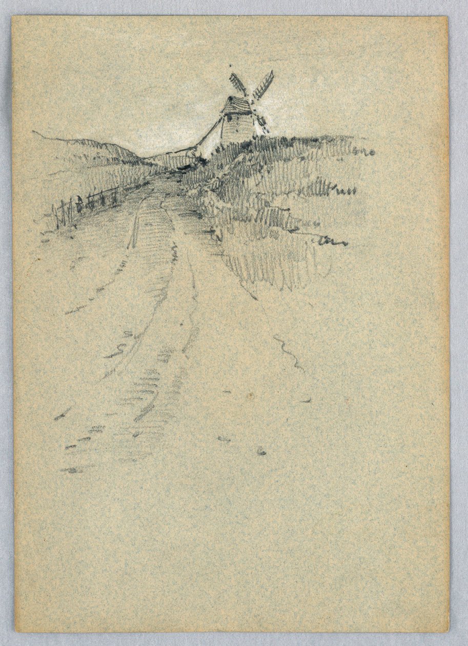 Wiatrak autorstwa Francis Augustus Lathrop