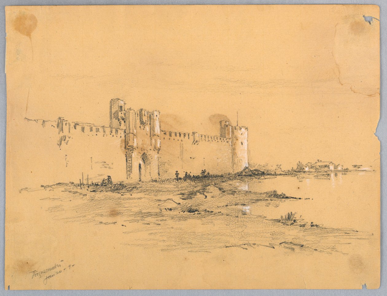 Aigues Mortes autorstwa Francis Augustus Lathrop