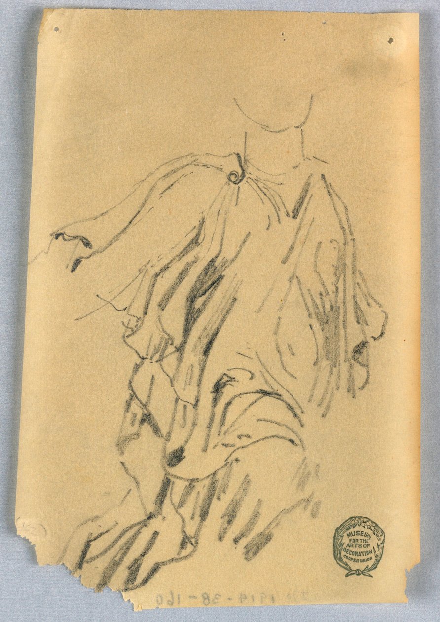 Studium draperii autorstwa Francis Augustus Lathrop