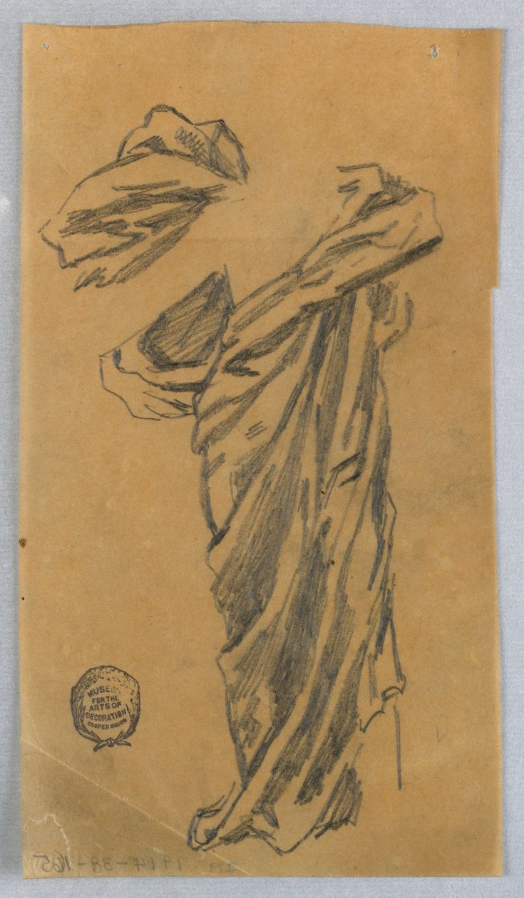 Studium draperii autorstwa Francis Augustus Lathrop