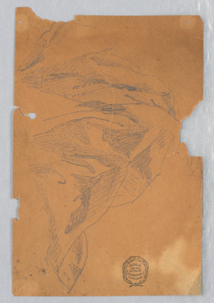 Studium draperii autorstwa Francis Augustus Lathrop