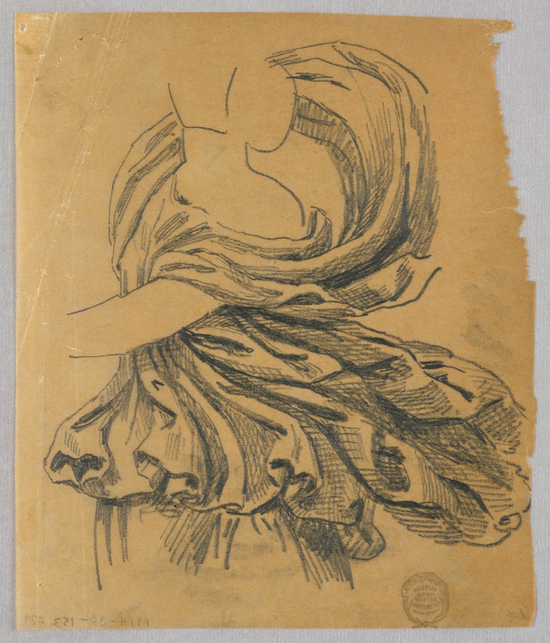 Studium draperii autorstwa Francis Augustus Lathrop