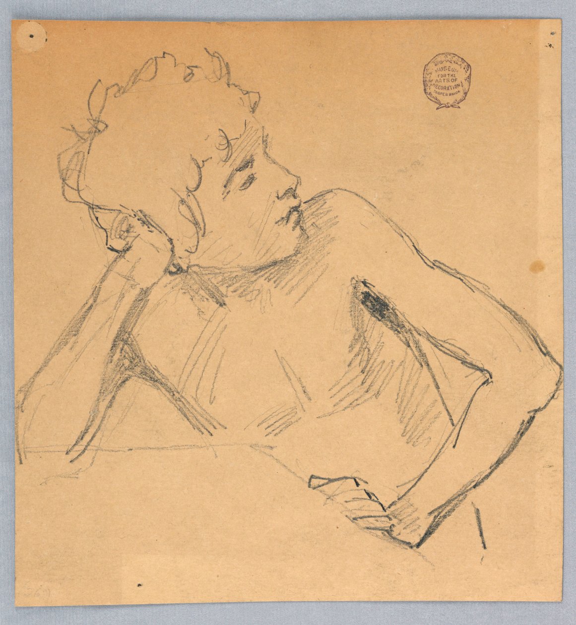 Badanie figury autorstwa Francis Augustus Lathrop