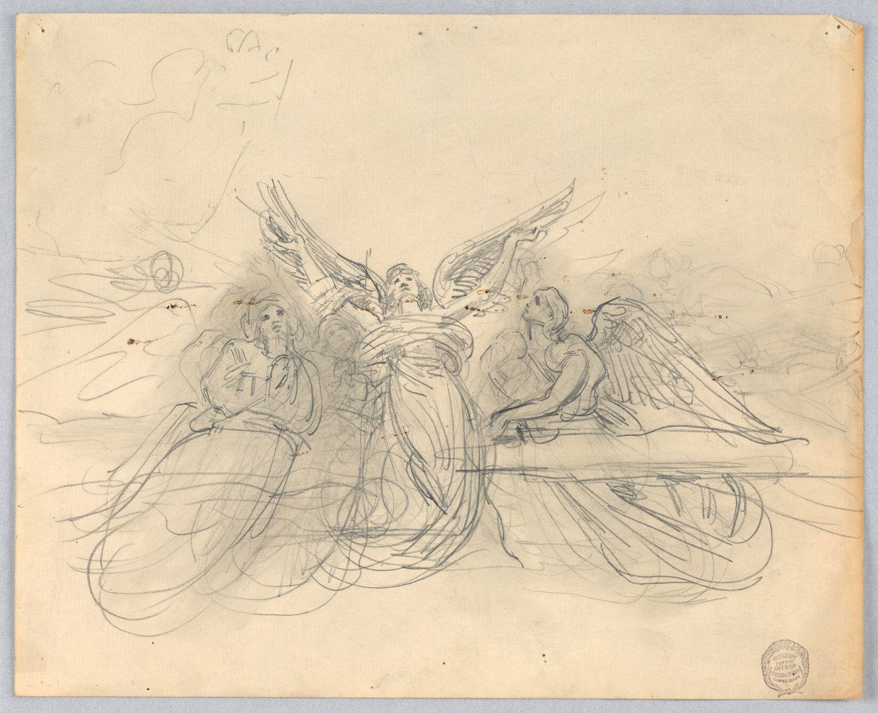Grupa Aniołów autorstwa Francis Augustus Lathrop