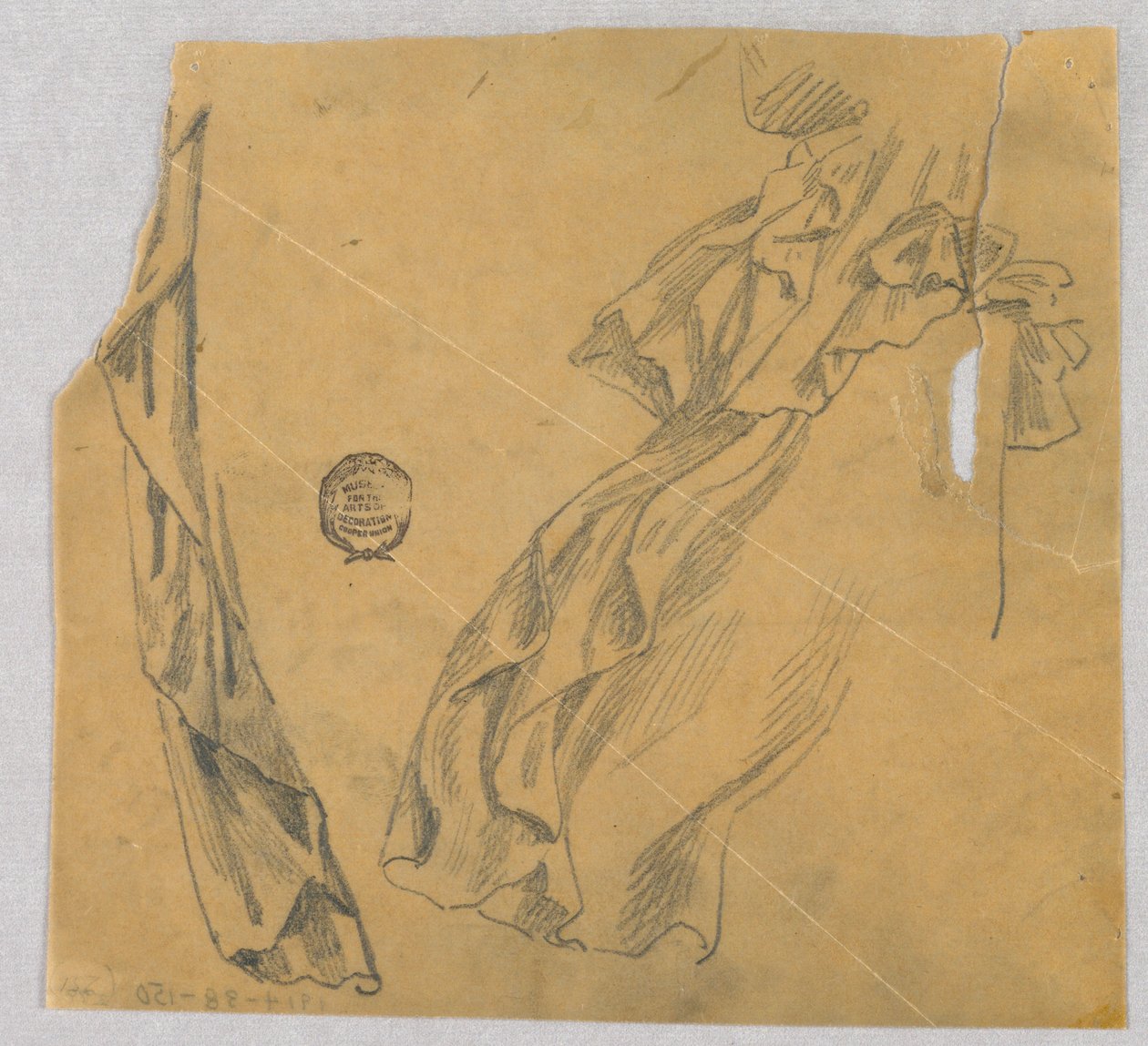 Studium Draperii autorstwa Francis Augustus Lathrop