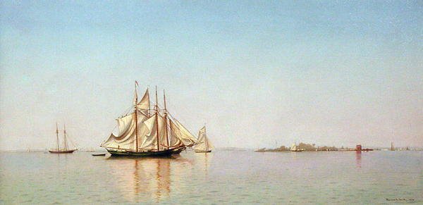 Off City Island, Nowy Jork autorstwa Francis Augustus Silva