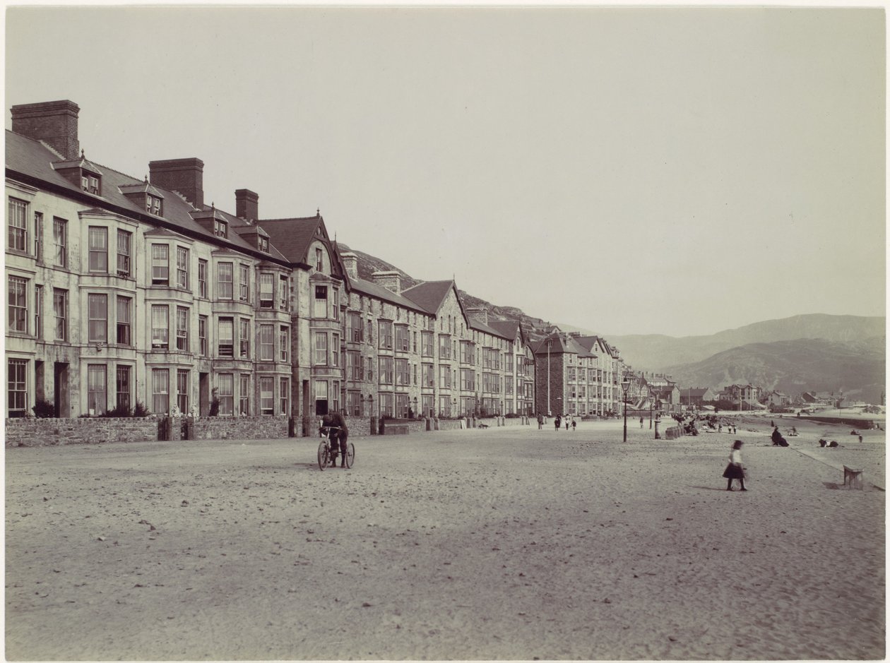 Barmouth. Marine Terrace i esplanada autorstwa Francis Bedford