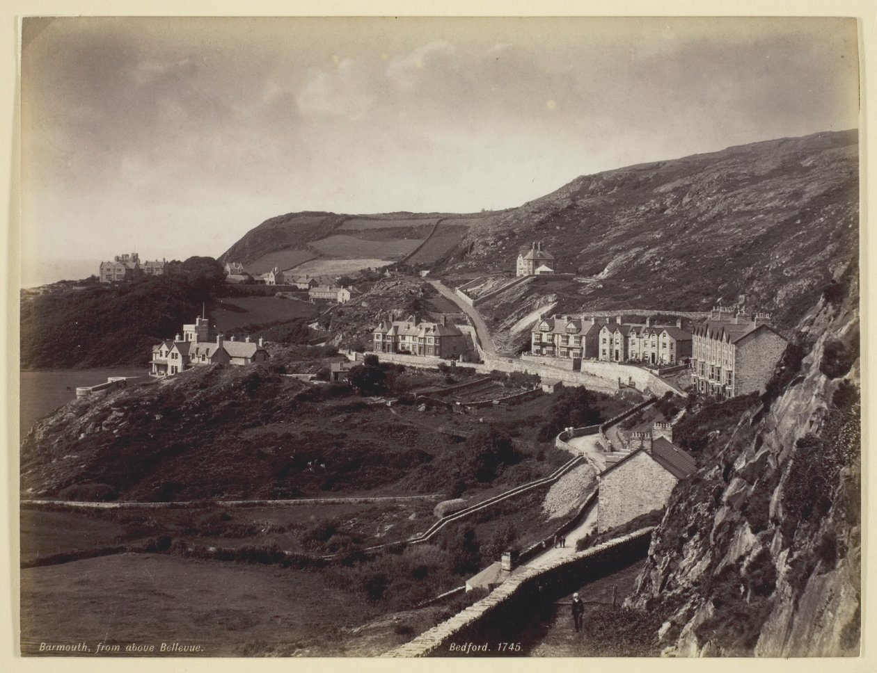Barmouth, z góry Bellevue autorstwa Francis Bedford