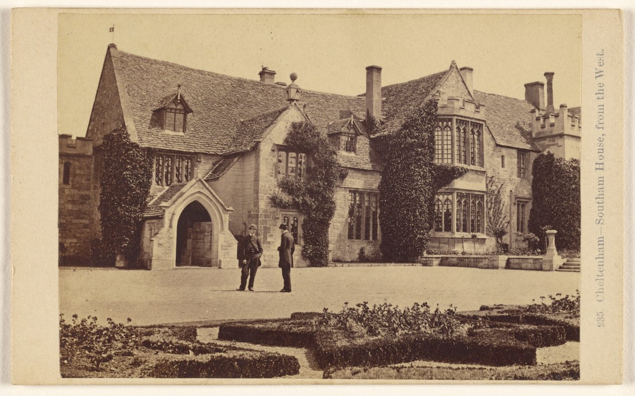 Cheltenham - Southern House, od zachodu autorstwa Francis Bedford
