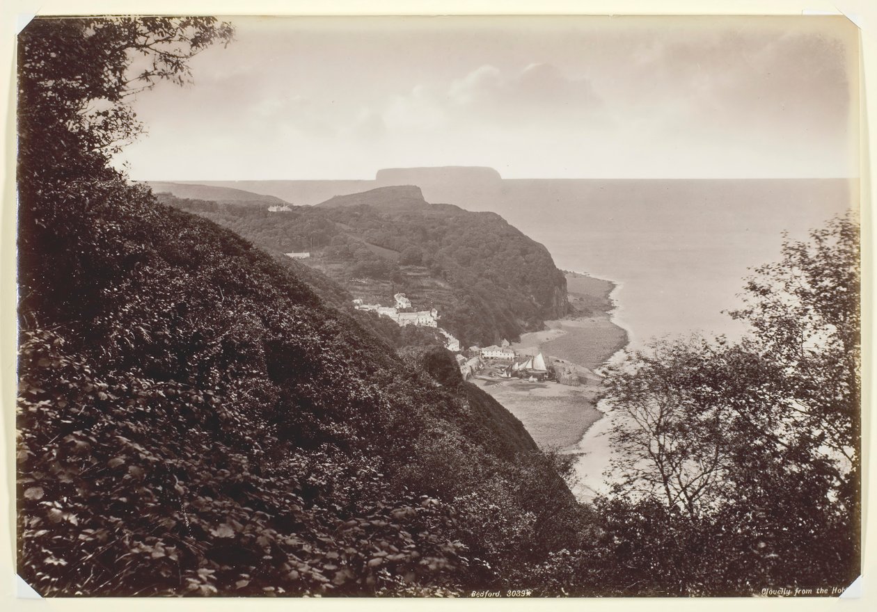Clovelly z Hobby, 186094. autorstwa Francis Bedford