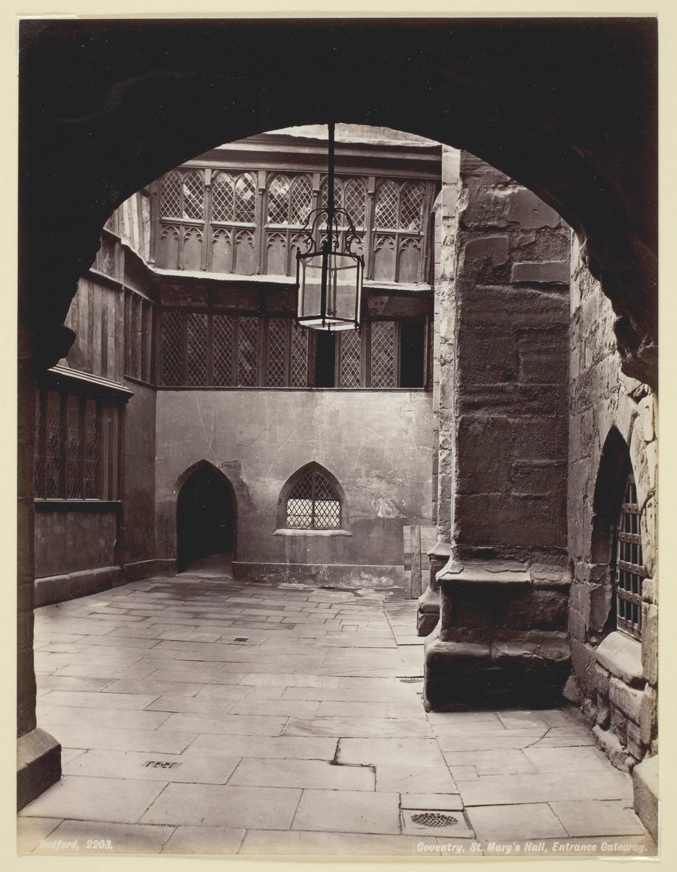 Coventry, Sala Mariacka, Brama Wejściowa, 186094. autorstwa Francis Bedford
