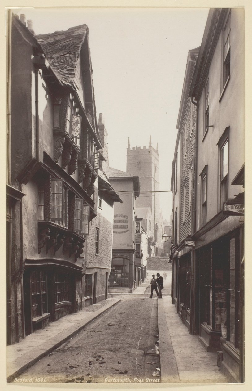 Dartmouth, ulica Fossa autorstwa Francis Bedford