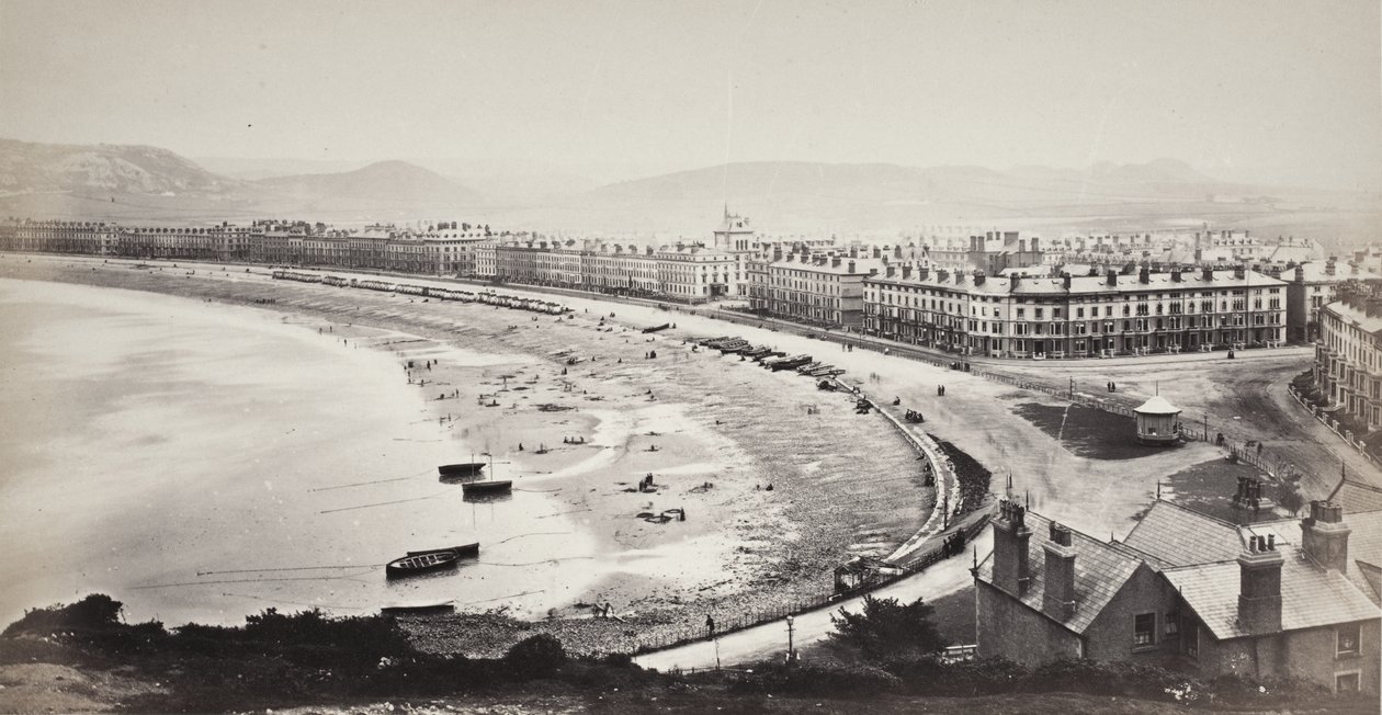 Llandudno widziane znad łaźni (684) autorstwa Francis Bedford