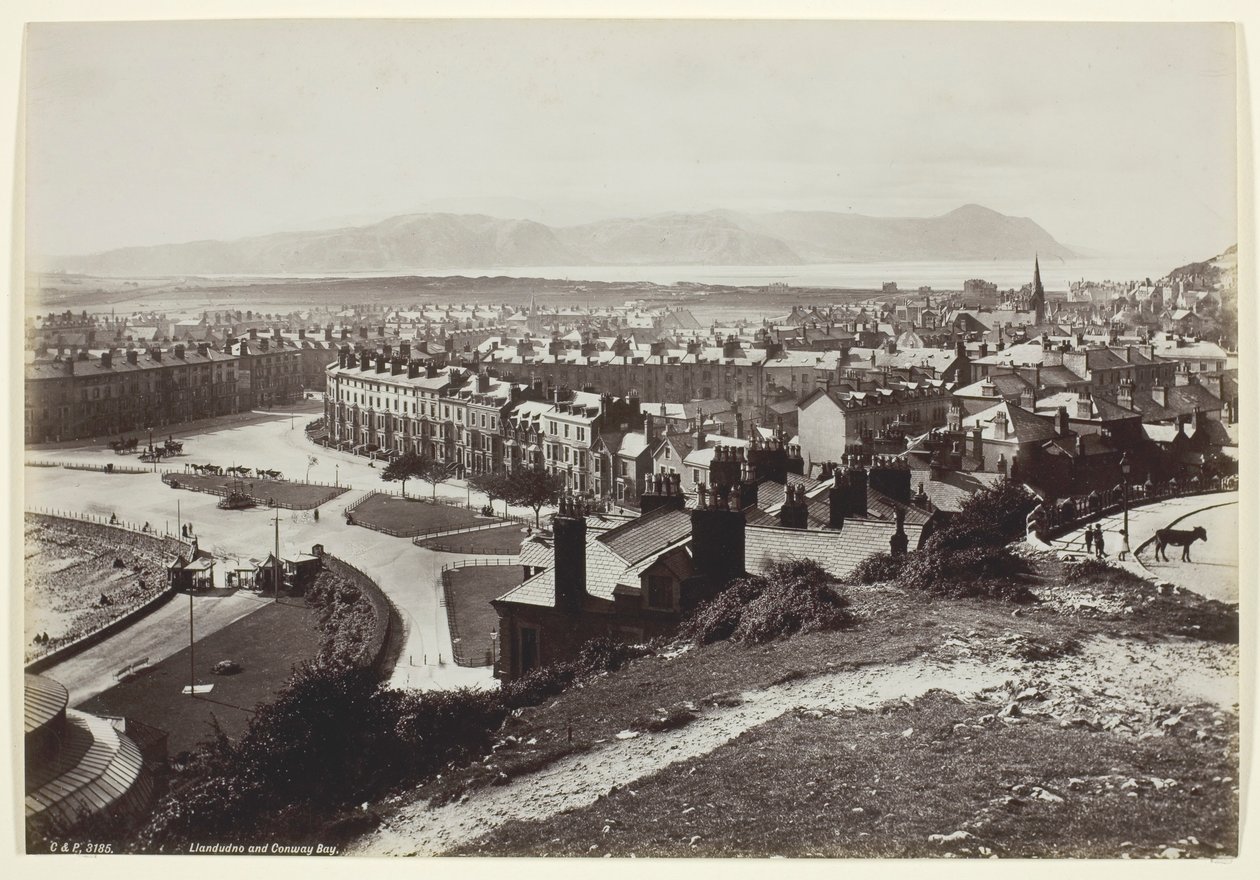Llandudno i Zatoka Conway autorstwa Francis Bedford