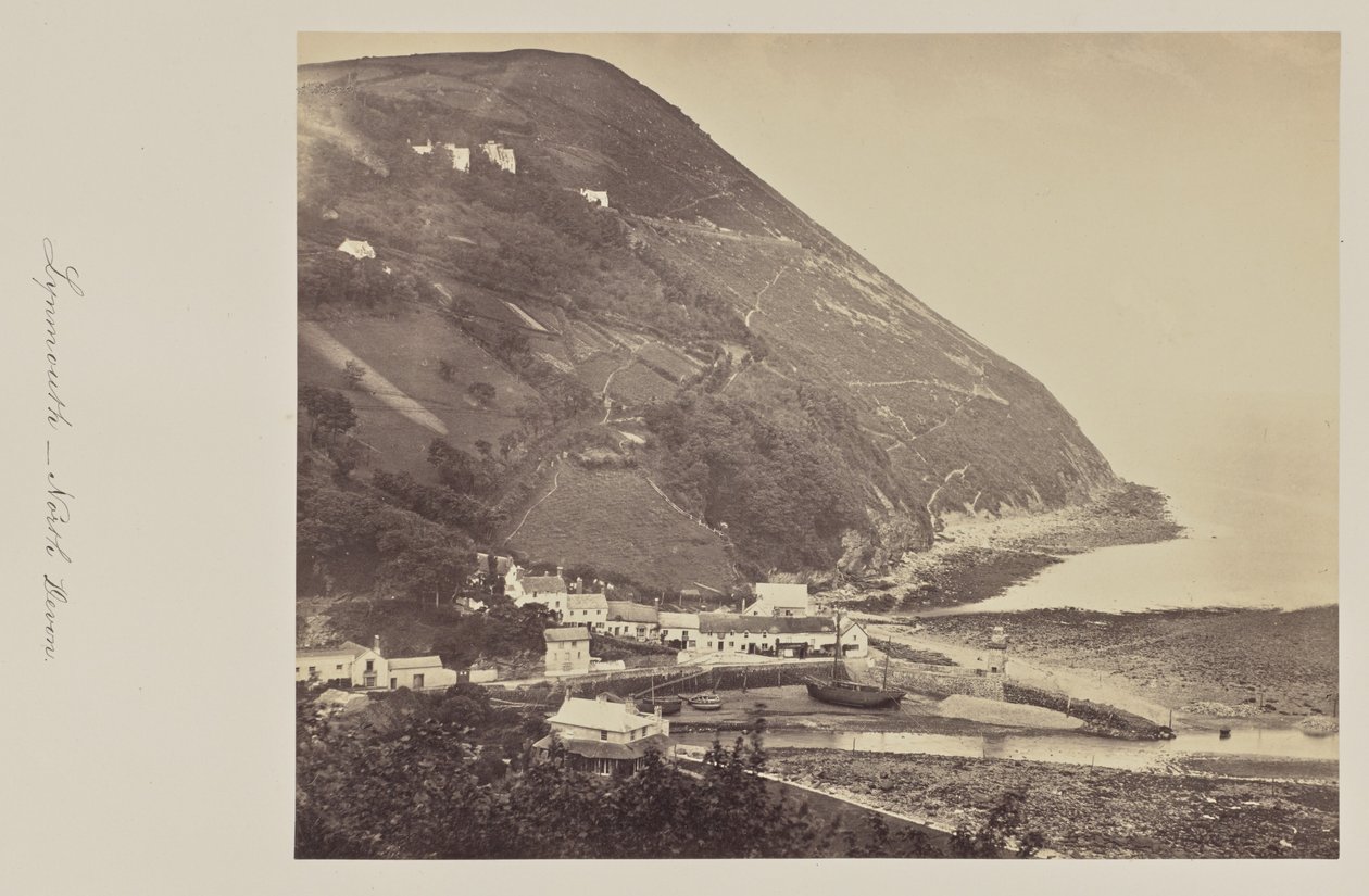 Lynmouth - Północny Devon. autorstwa Francis Bedford