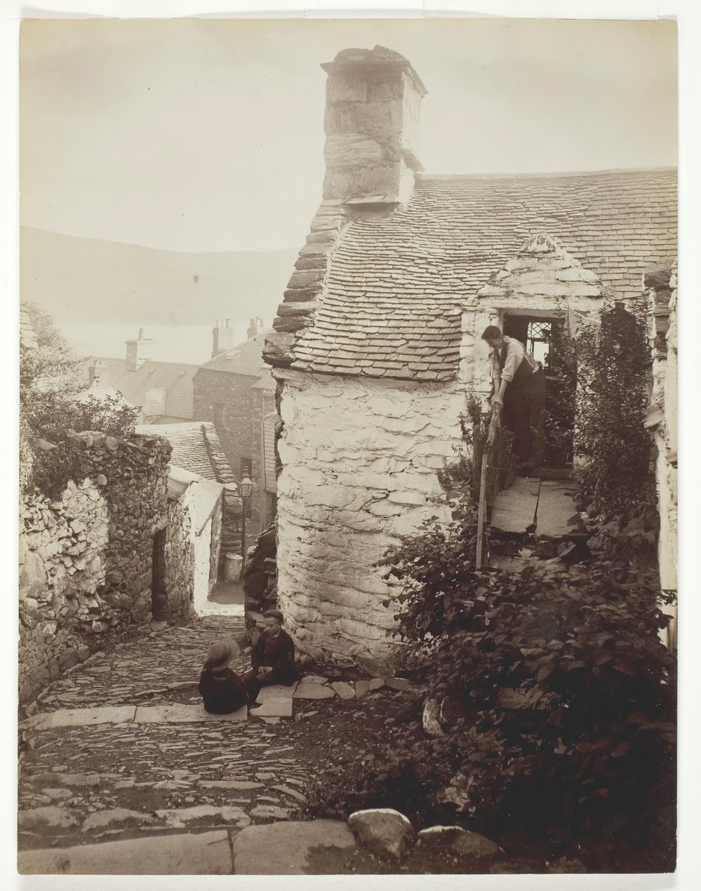 Stare Barmouth, 186094. autorstwa Francis Bedford