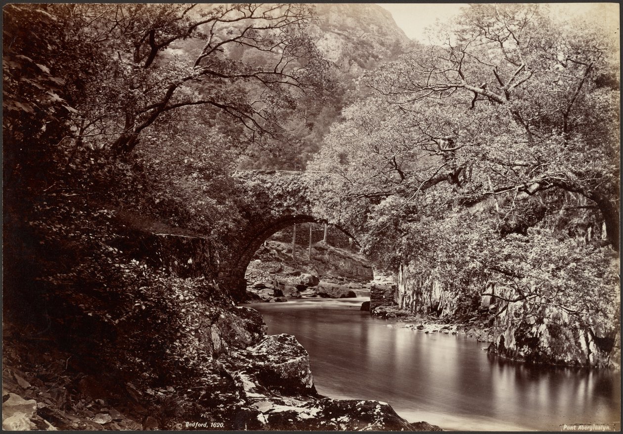 Pont Aberglaslyn autorstwa Francis Bedford