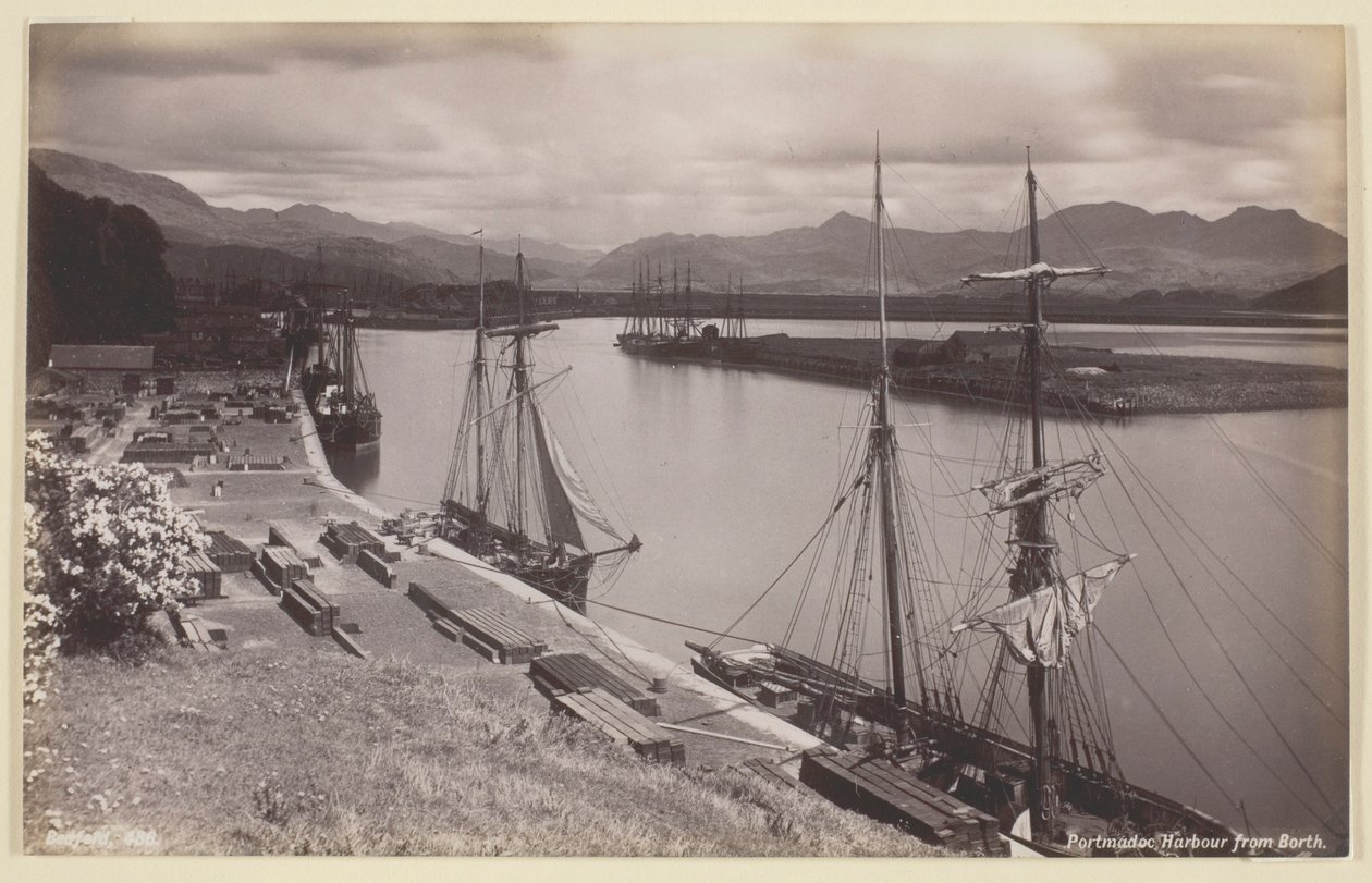 Port w Porthmadog od urodzenia autorstwa Francis Bedford