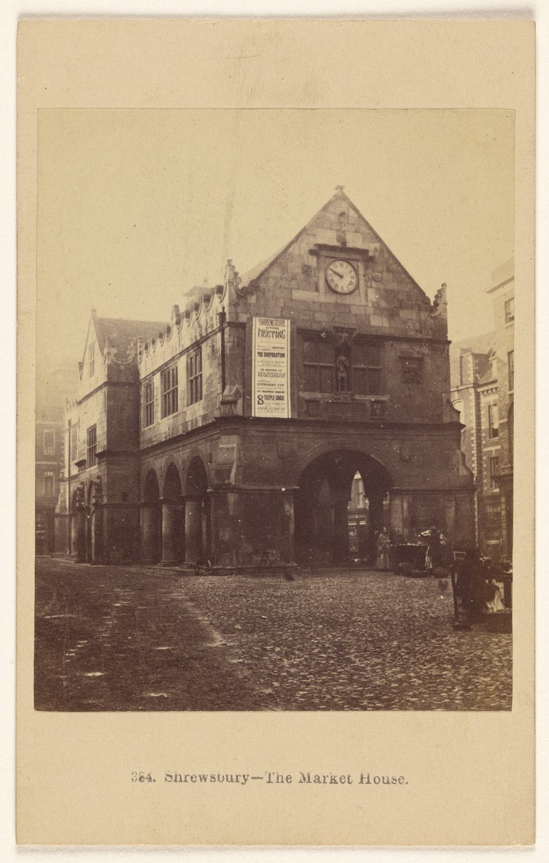 Shrewsbury - The Market House. autorstwa Francis Bedford