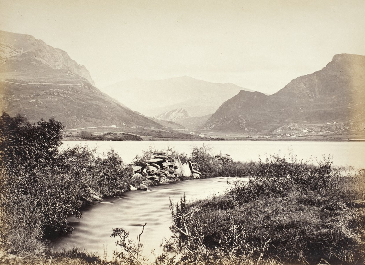 Snowdon, od jezior Nantlle (583) autorstwa Francis Bedford