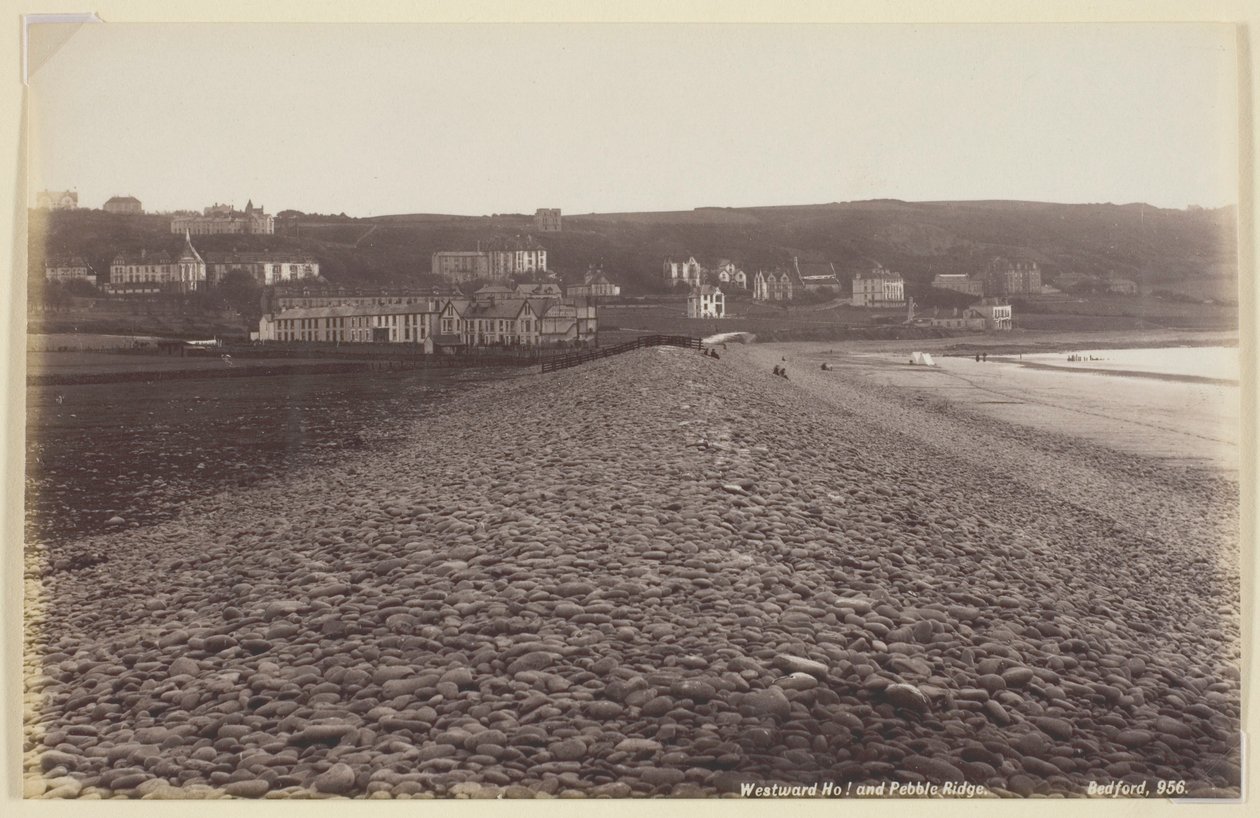 Westward Ho i Pebble Ridge autorstwa Francis Bedford
