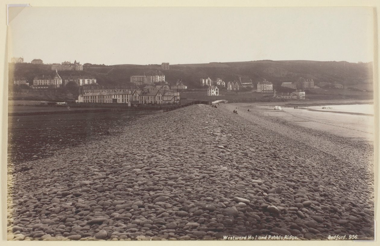 Westward Ho i Pebble Ridge, 186094. autorstwa Francis Bedford
