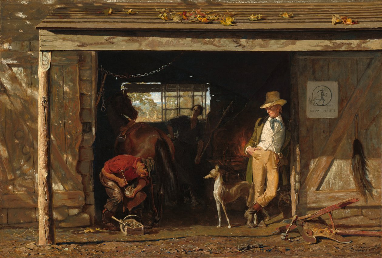 Czas wolny i praca, 1858. autorstwa Francis Blackwell Mayer