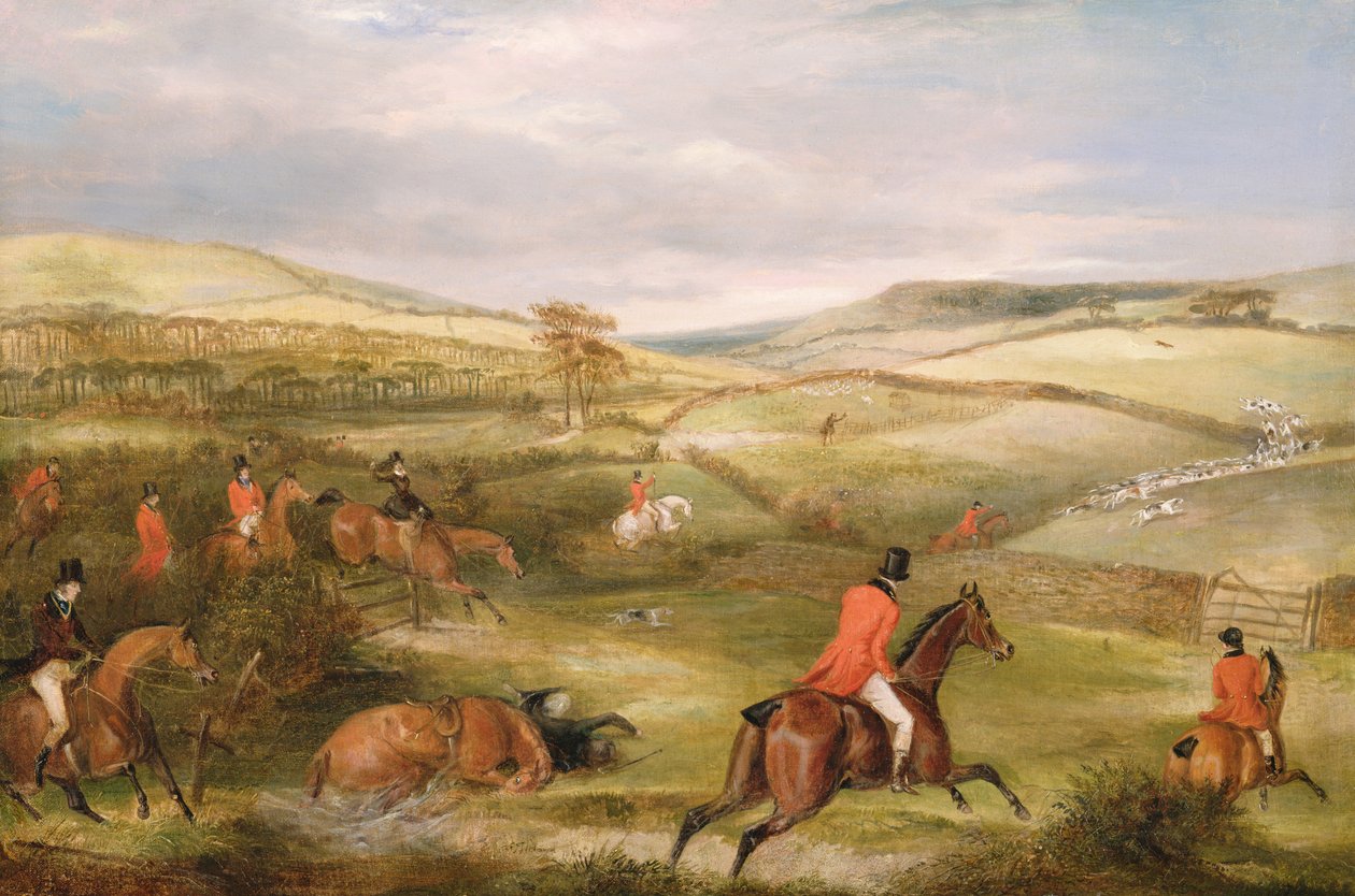 Polowanie na Berkeley autorstwa Francis Calcraft Turner
