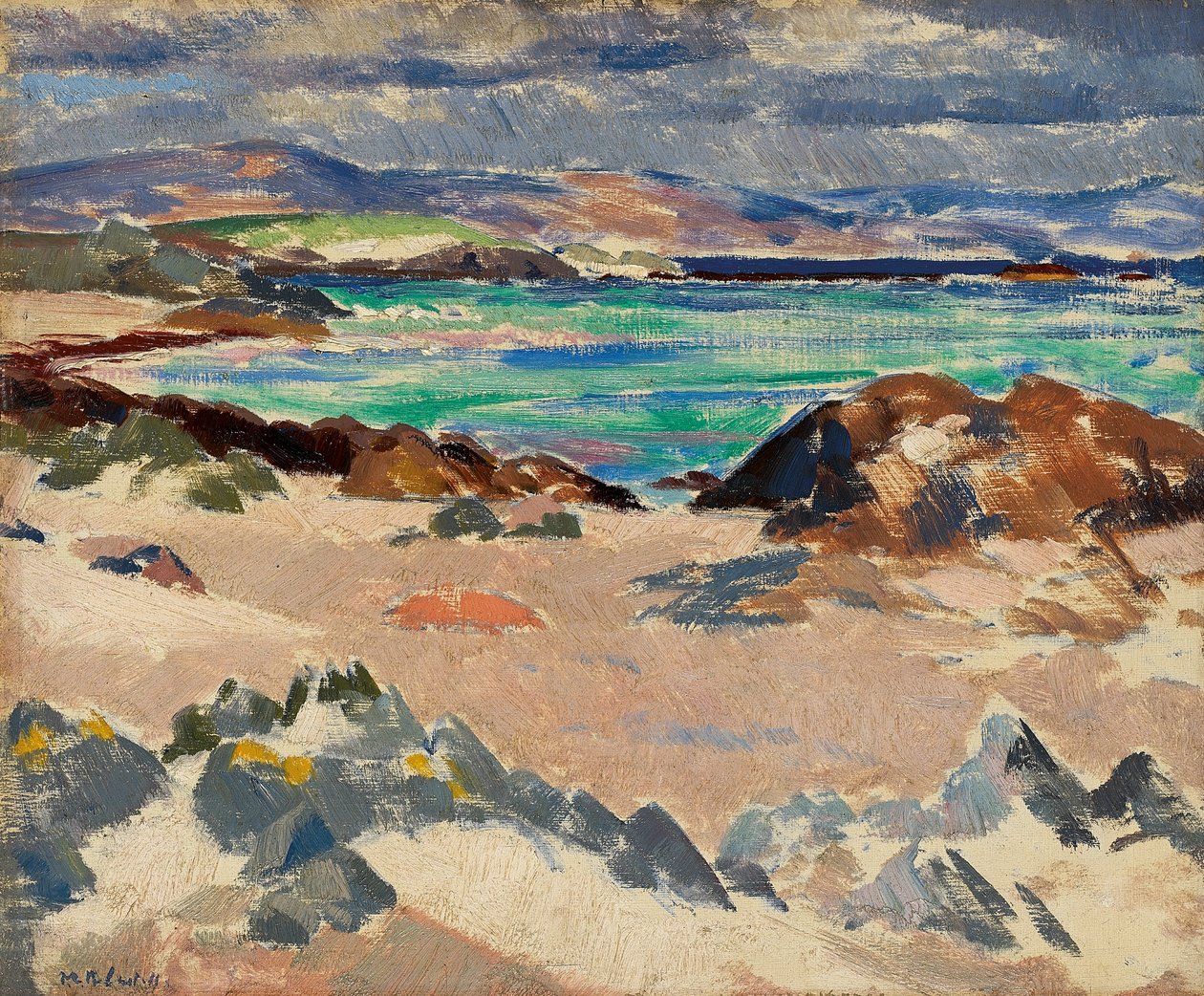 East Bay, Iona autorstwa Francis Campbell Boileau Cadell