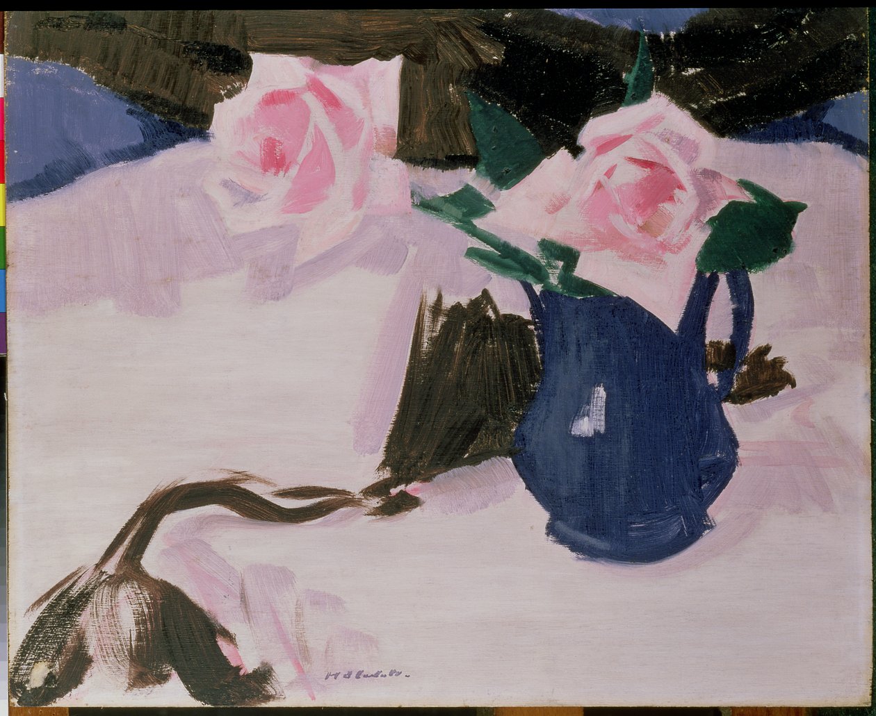Róże autorstwa Francis Campbell Boileau Cadell