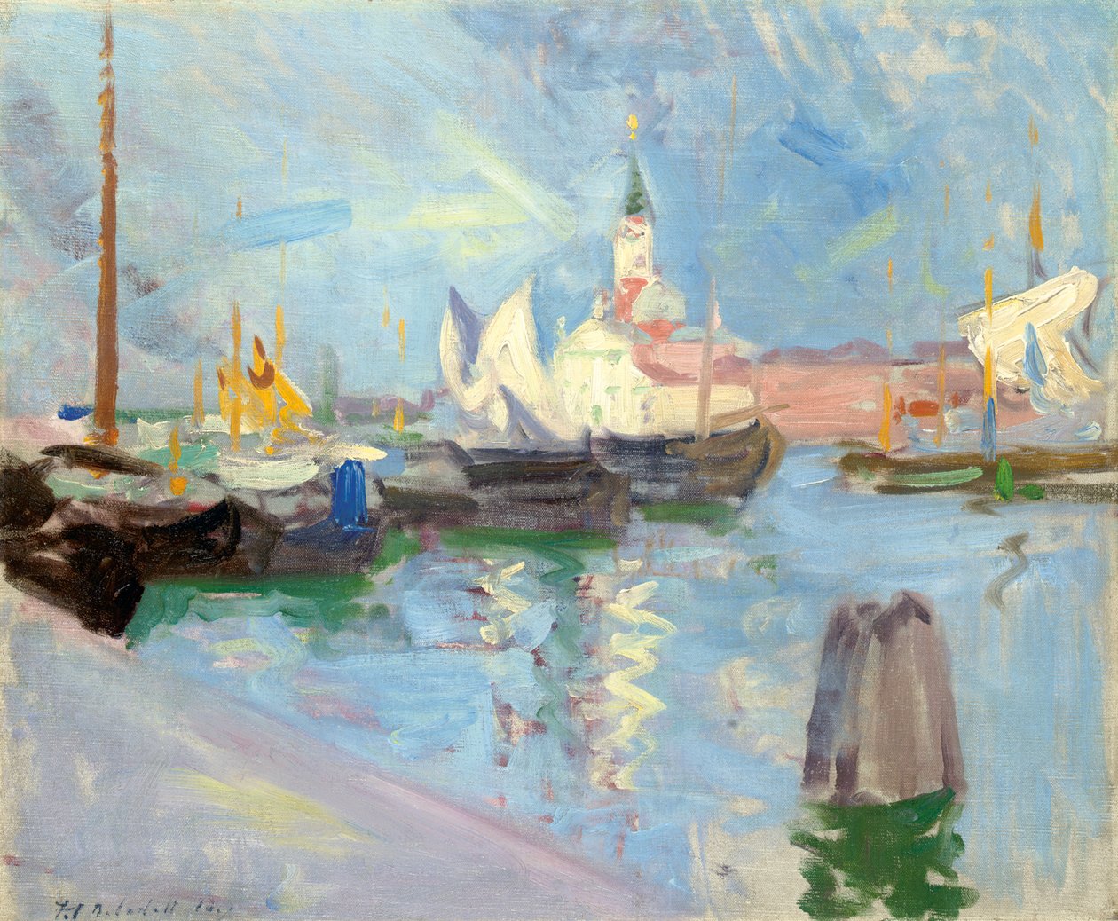 San Giorgio Maggiore, Wenecja autorstwa Francis Campbell Boileau Cadell