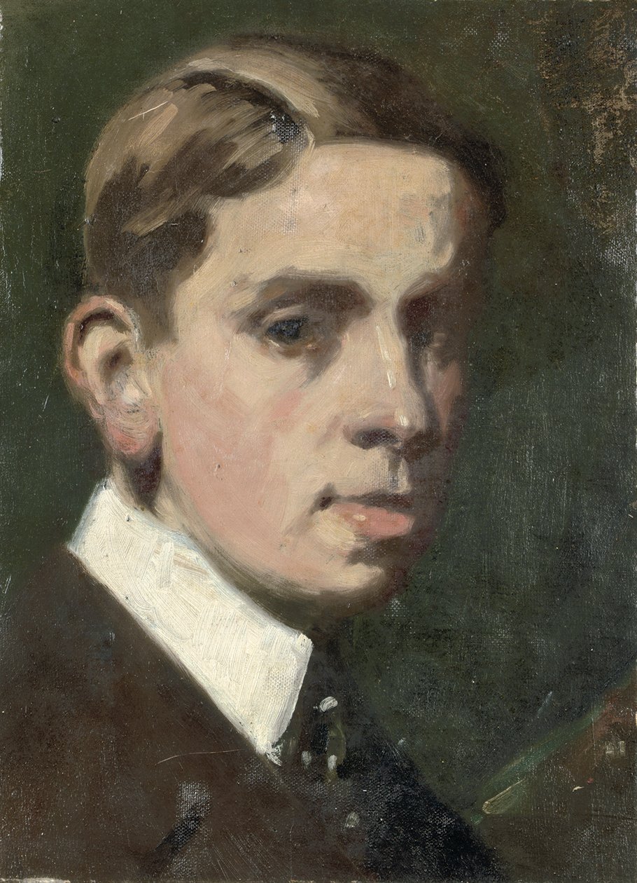 Autoportret, ok. 1904 (olej na płótnie) autorstwa Francis Campbell Boileau Cadell