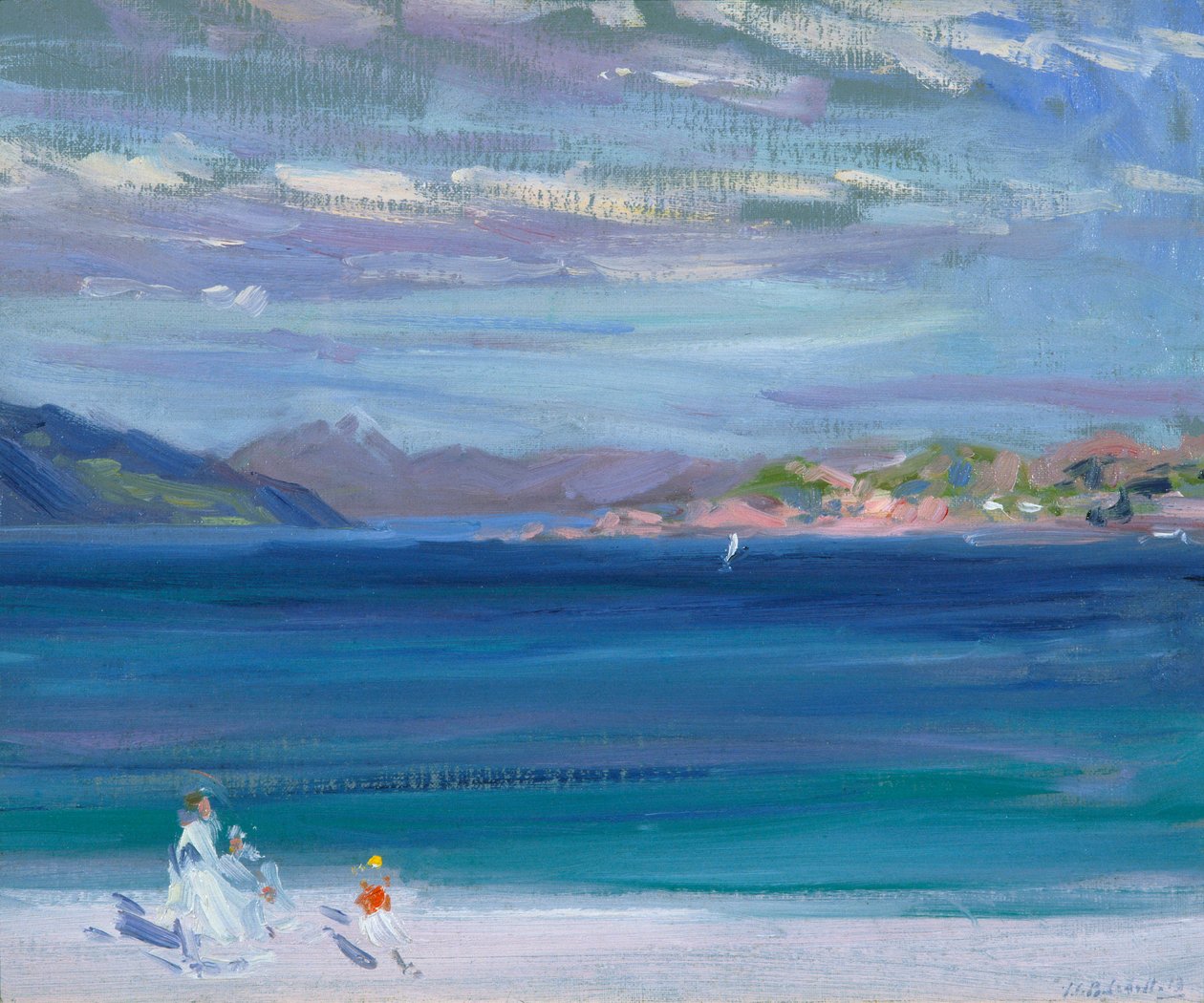 Ogon Mull z Iony (olej na płótnie) autorstwa Francis Campbell Boileau Cadell