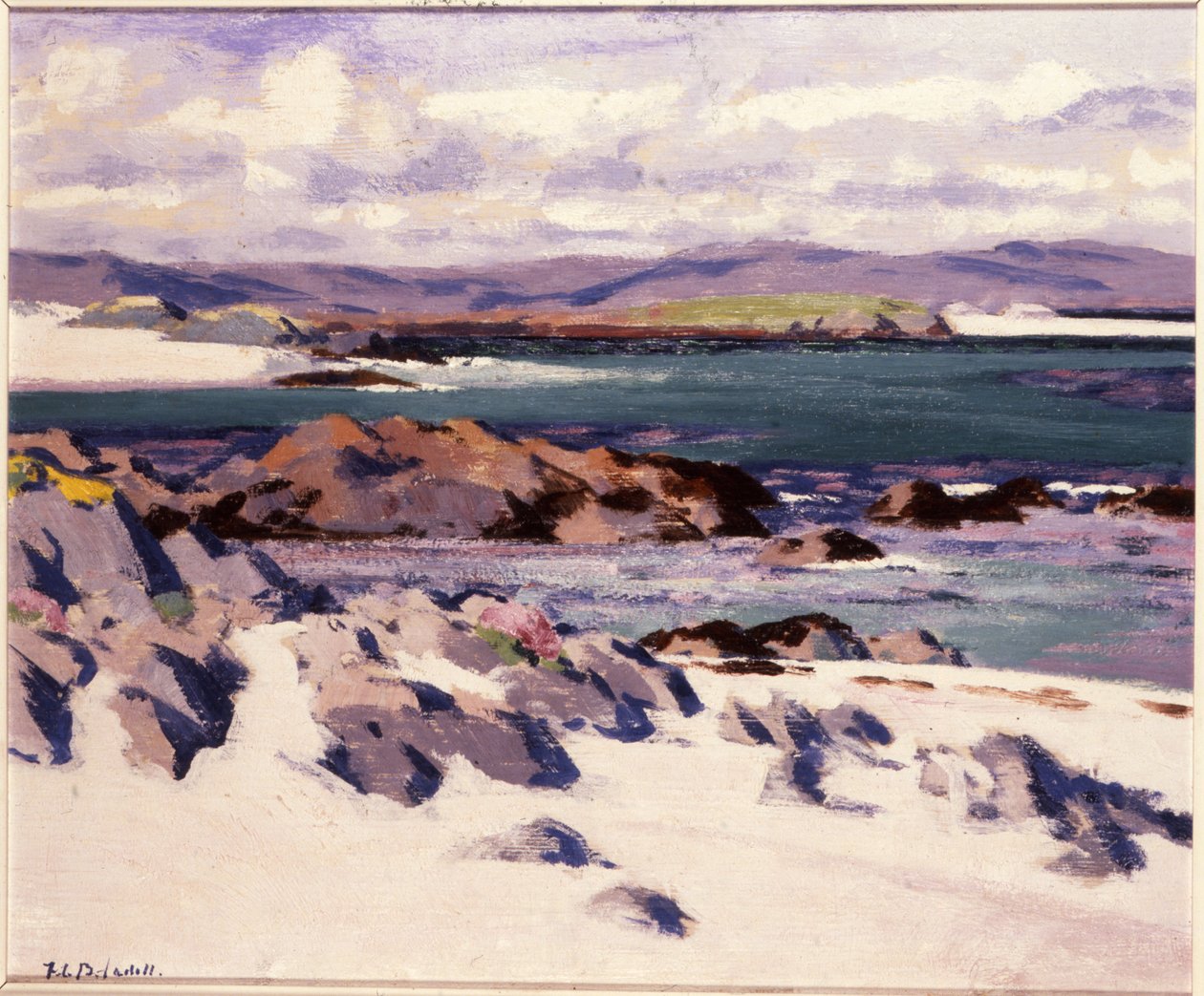 Białe Piaski, Iona (olej na płótnie) autorstwa Francis Campbell Boileau Cadell