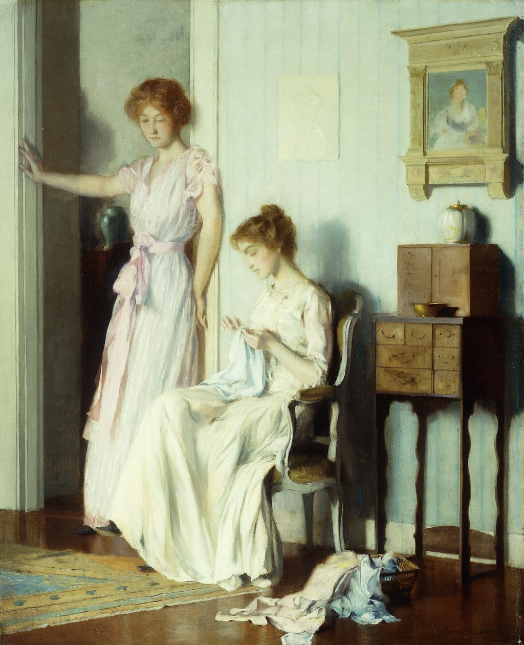 w salonie autorstwa Francis Coates Jones