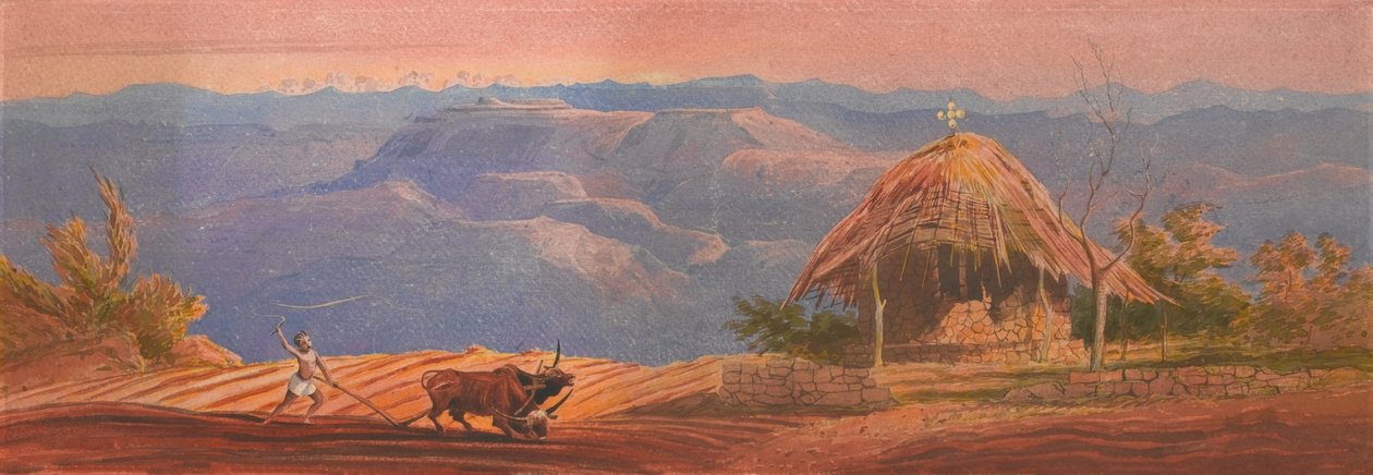 Pierwszy widok Magdali autorstwa Francis Cornelius James
