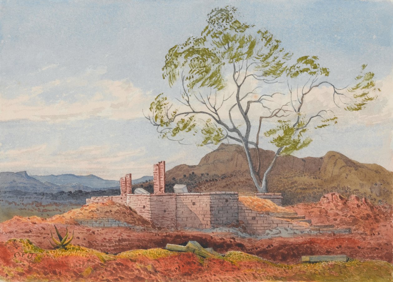 Ruiny w Agoola, Tigre autorstwa Francis Cornelius James