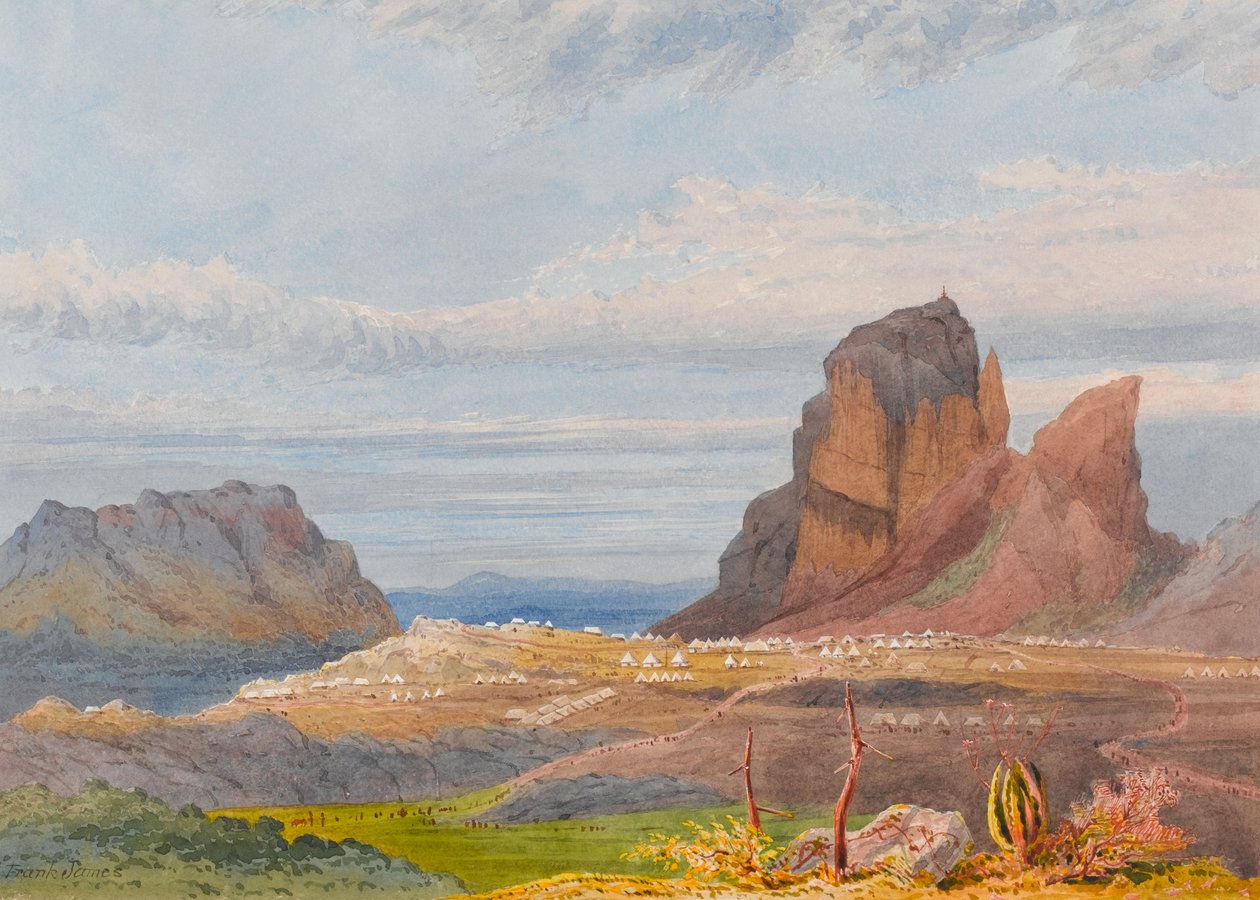 Senafe, Abisynia autorstwa Francis Cornelius James